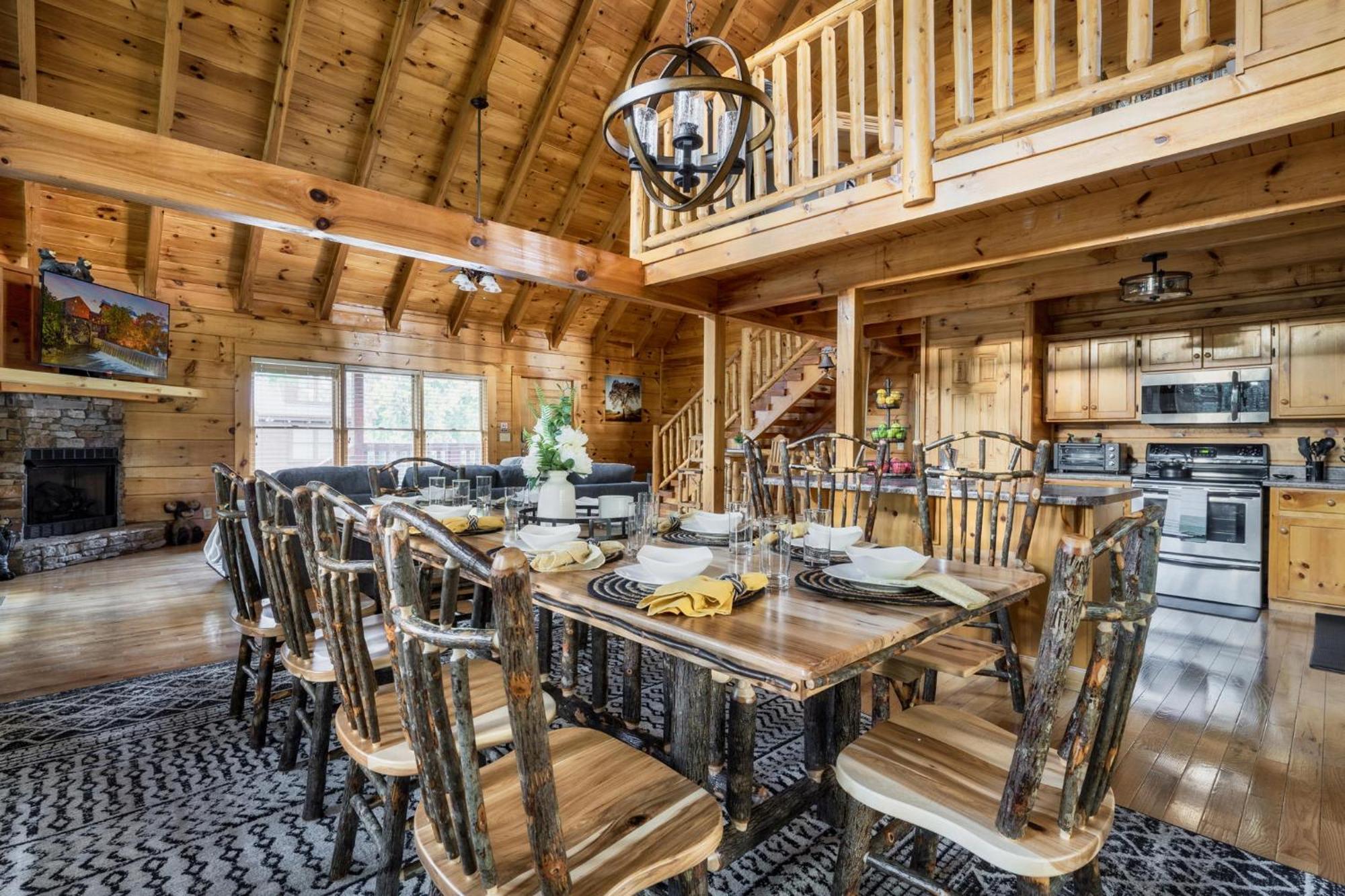Alpine Resort Near Dollywood, Hot Tub, Game Room, Outdoor Pool, Fast Wifi พิเจนฟอร์จ ภายนอก รูปภาพ