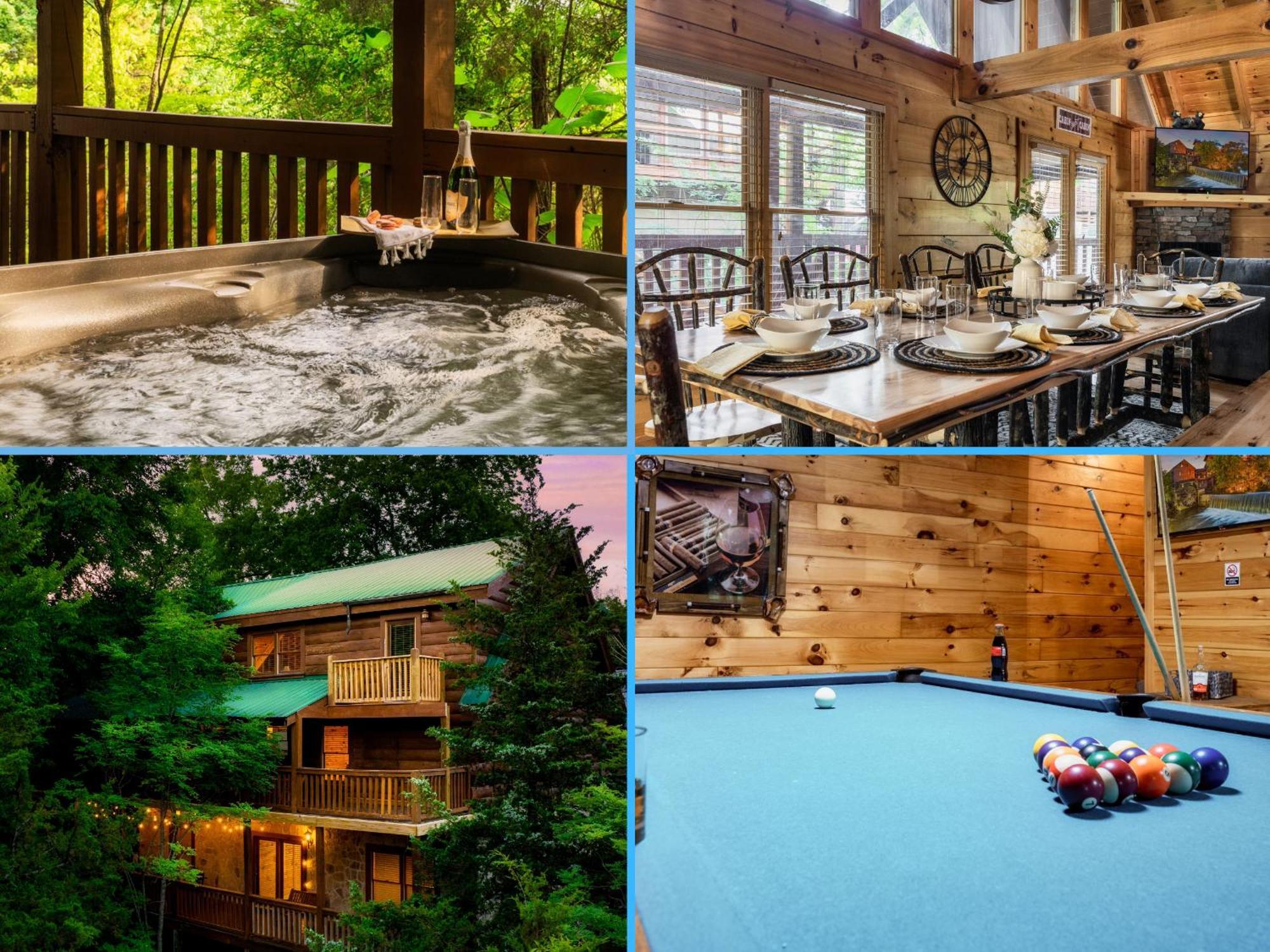 Alpine Resort Near Dollywood, Hot Tub, Game Room, Outdoor Pool, Fast Wifi พิเจนฟอร์จ ภายนอก รูปภาพ